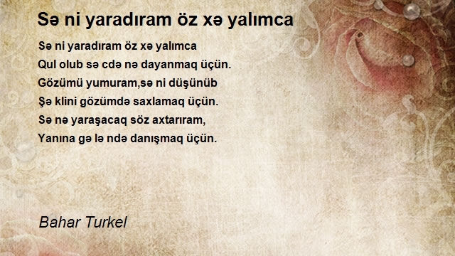 Bahar Turkel