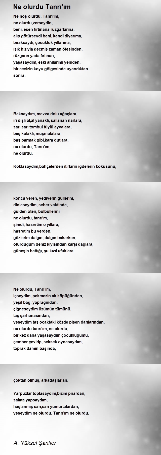 A. Yüksel Şanlıer
