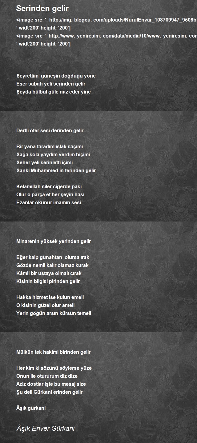 Âşık Enver Gürkani