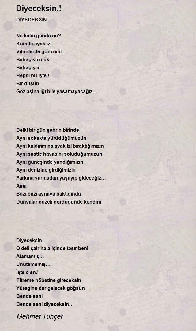 Mehmet Tunçer