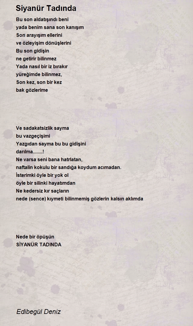 Edibegül Deniz