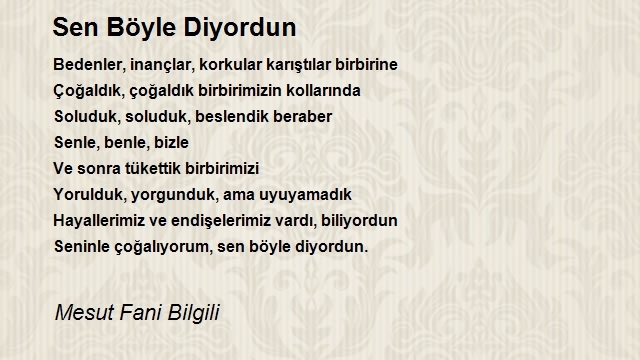Mesut Fani Bilgili