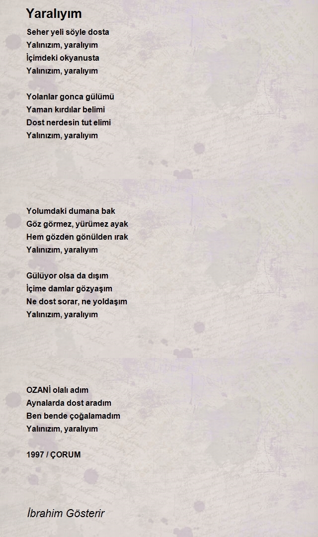 İbrahim Gösterir