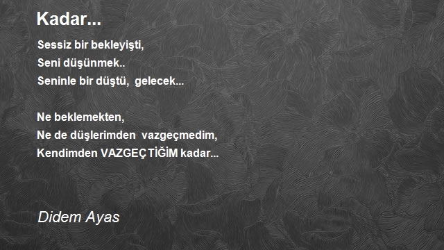 Didem Ayas