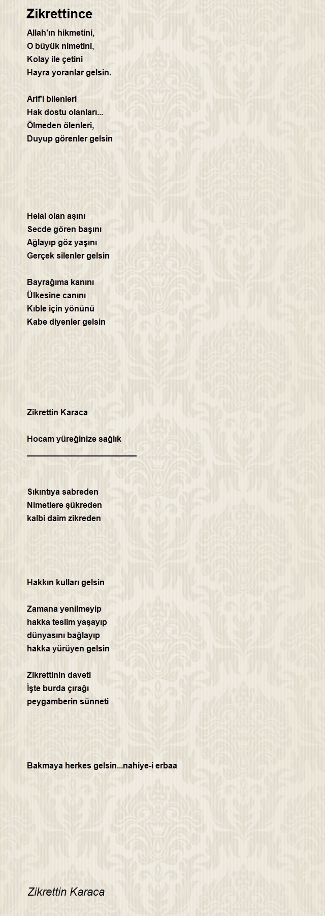 Zikrettin Karaca