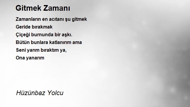 Hüzünbaz Yolcu