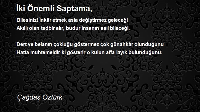 Çağdaş Öztürk