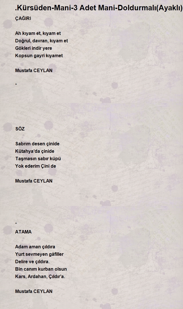 Mustafa Ceylan