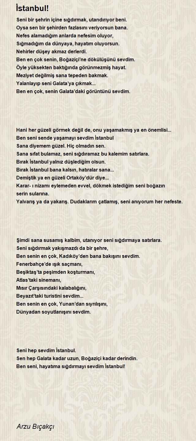 Arzu Bıçakçı