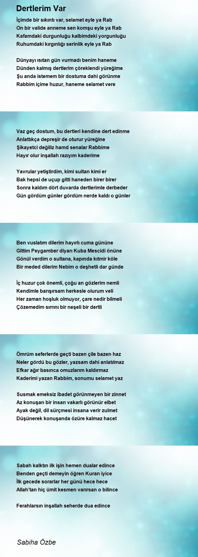 Sabiha Özbe