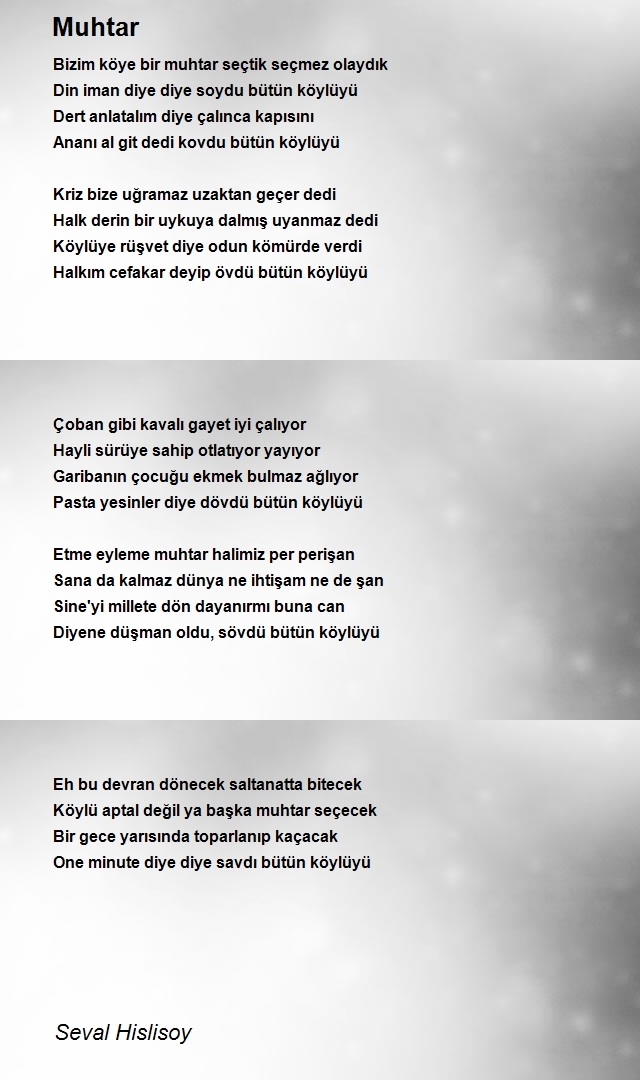Seval Hislisoy