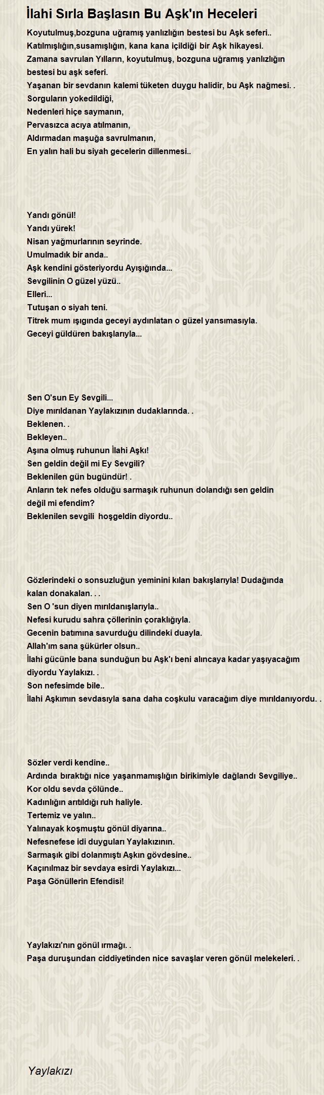 Şair Yaylakızı