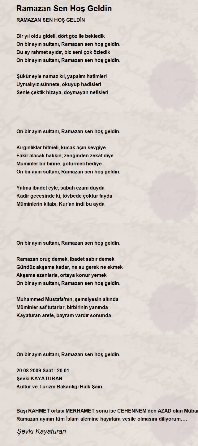 Şevki Kayaturan