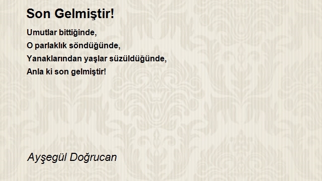 Ayşegül Doğrucan