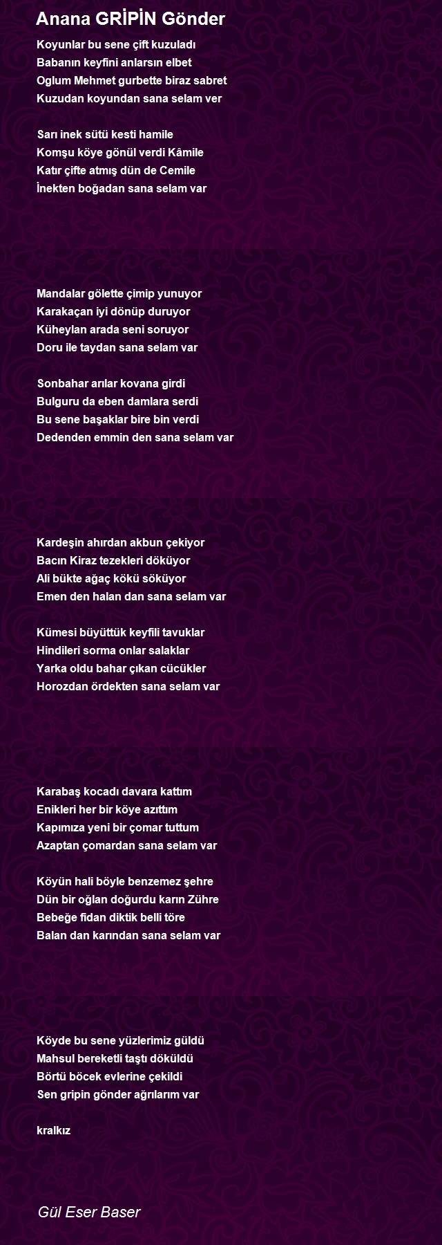 Gül Eser Baser