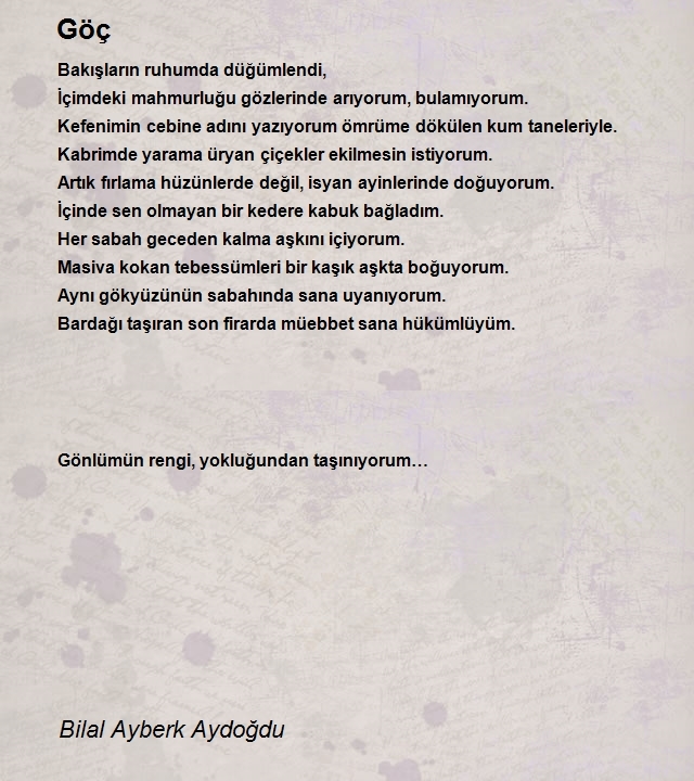 Bilal Ayberk Aydoğdu