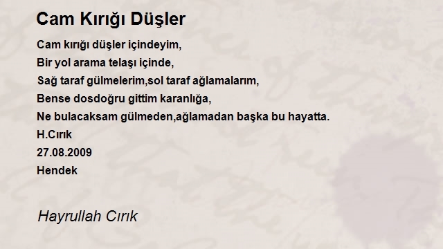 Hayrullah Cırık