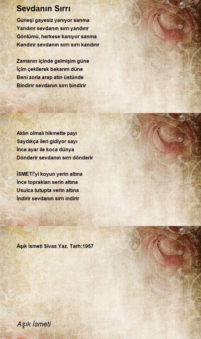 Aşık İsmeti