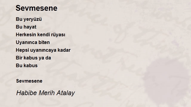 Habibe Merih Atalay
