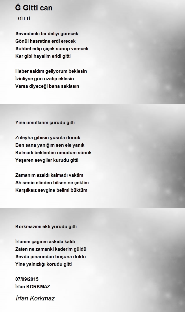 İrfan Korkmaz