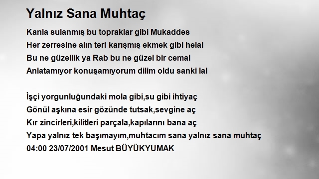 Mesut Büyükyumak