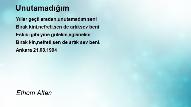 Ethem Altan