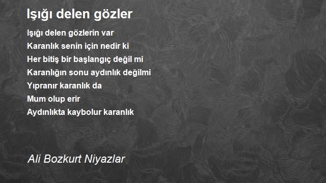 Ali Bozkurt Niyazlar