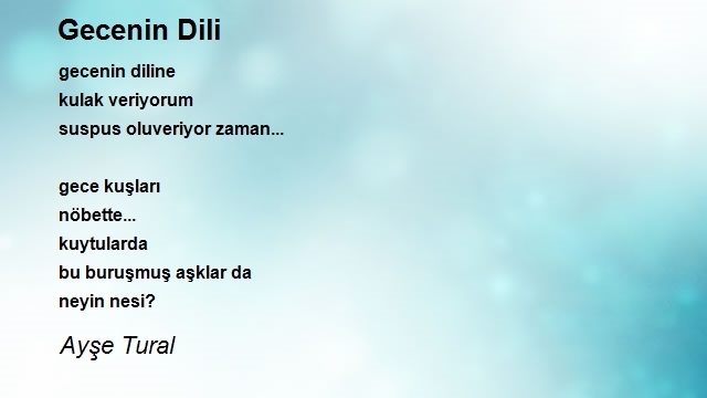 Ayşe Tural