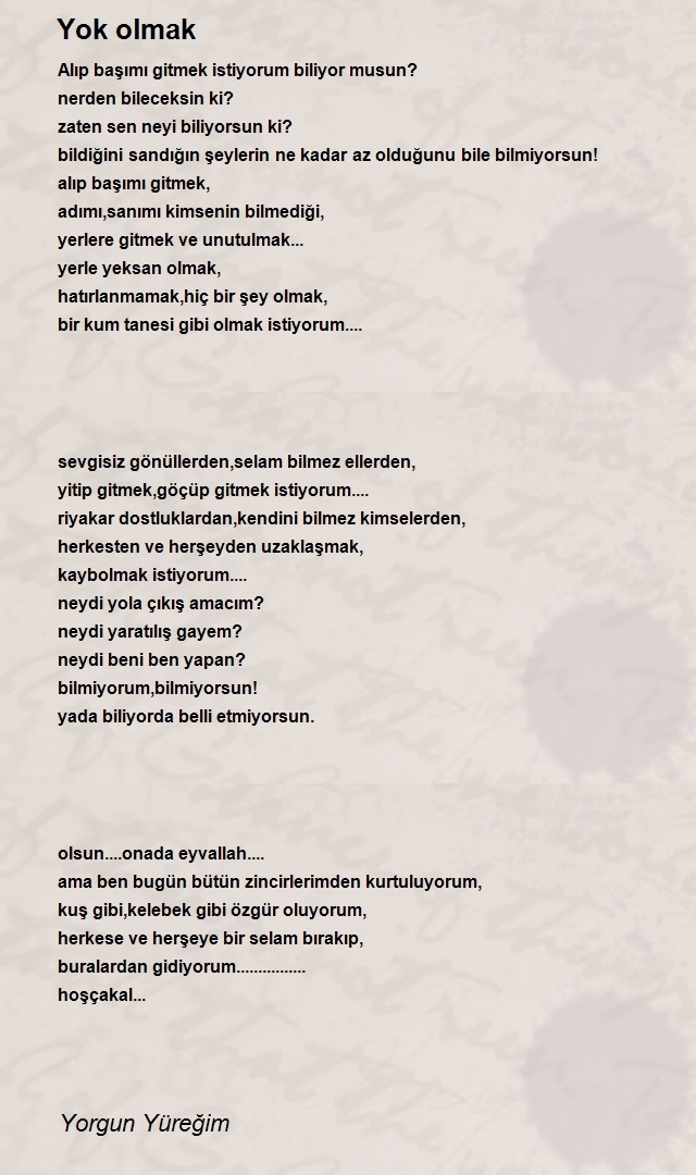 Yorgun Yüreğim