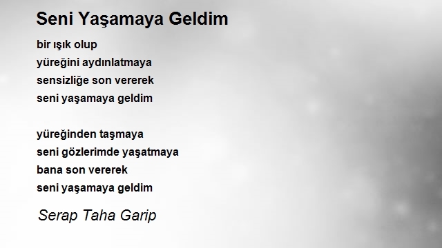Serap Taha Garip