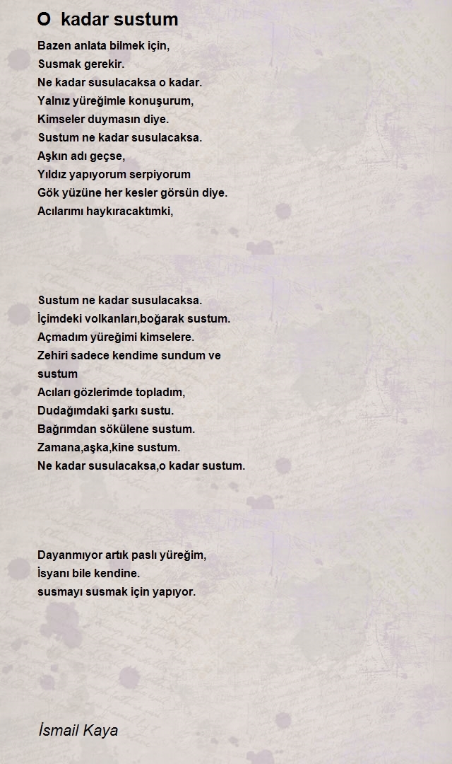 İsmail Kaya