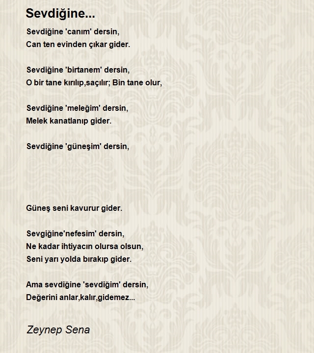 Zeynep Sena