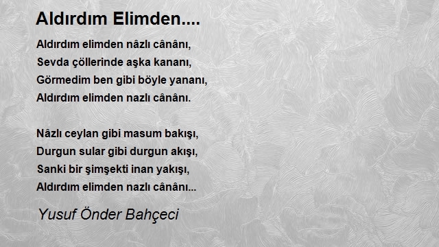 Yusuf Önder Bahçeci