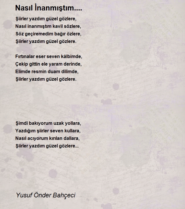 Yusuf Önder Bahçeci