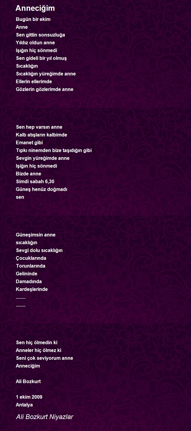 Ali Bozkurt Niyazlar