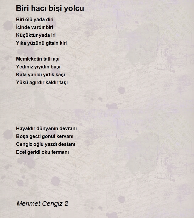 Mehmet Cengiz 2