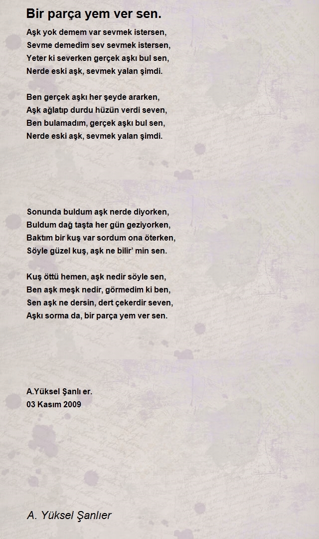 A. Yüksel Şanlıer