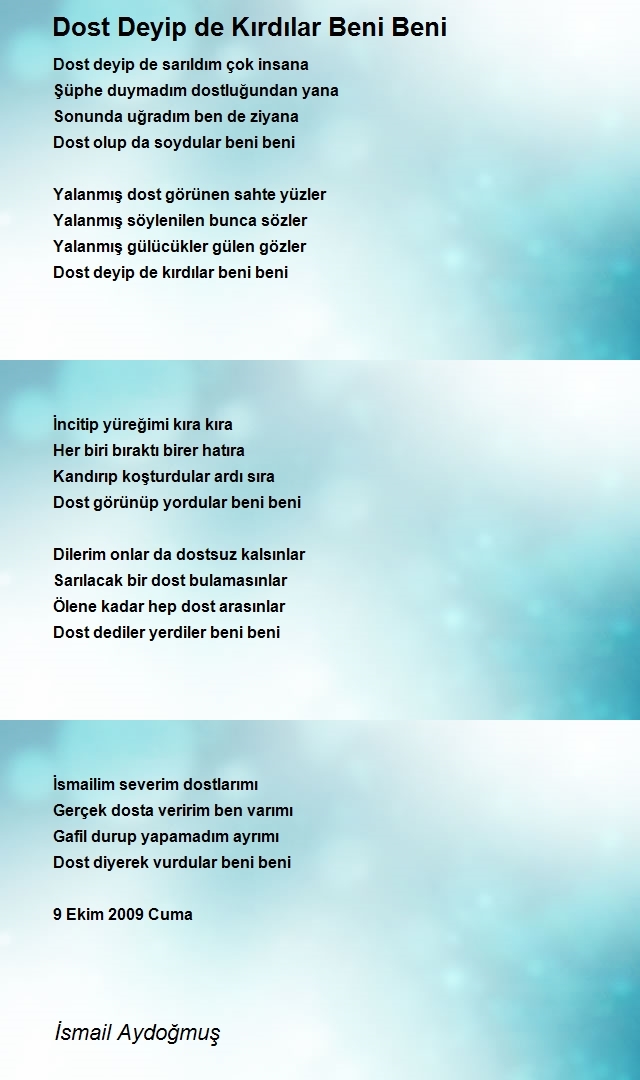 İsmail Aydoğmuş