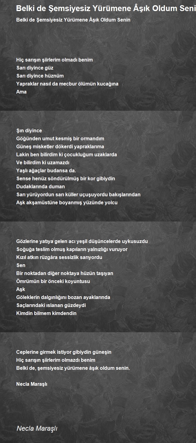 Necla Maraşlı