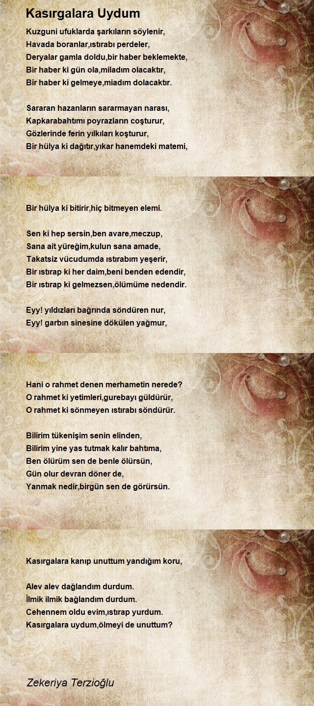 Zekeriya Terzioğlu