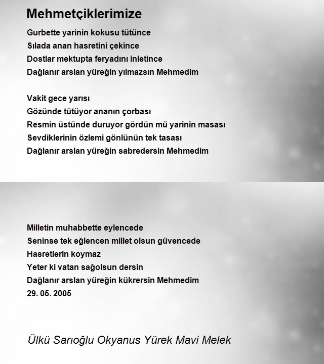Ülkü Sarıoğlu Zümrüdüanka Mavi Melek