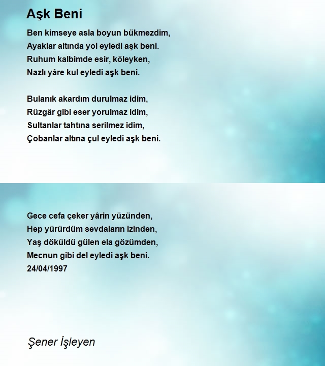 Şener İşleyen