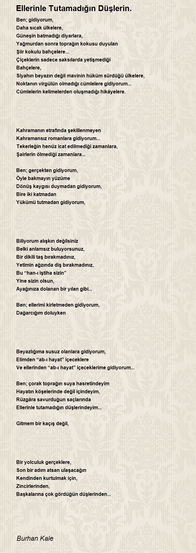 Burhan Kale
