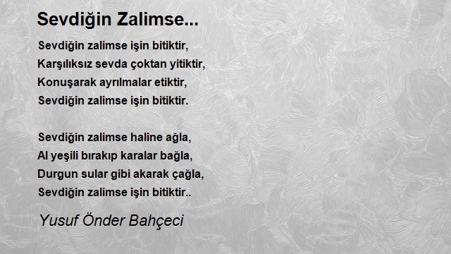 Yusuf Önder Bahçeci