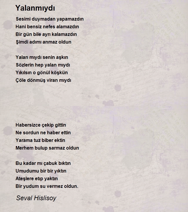 Seval Hislisoy