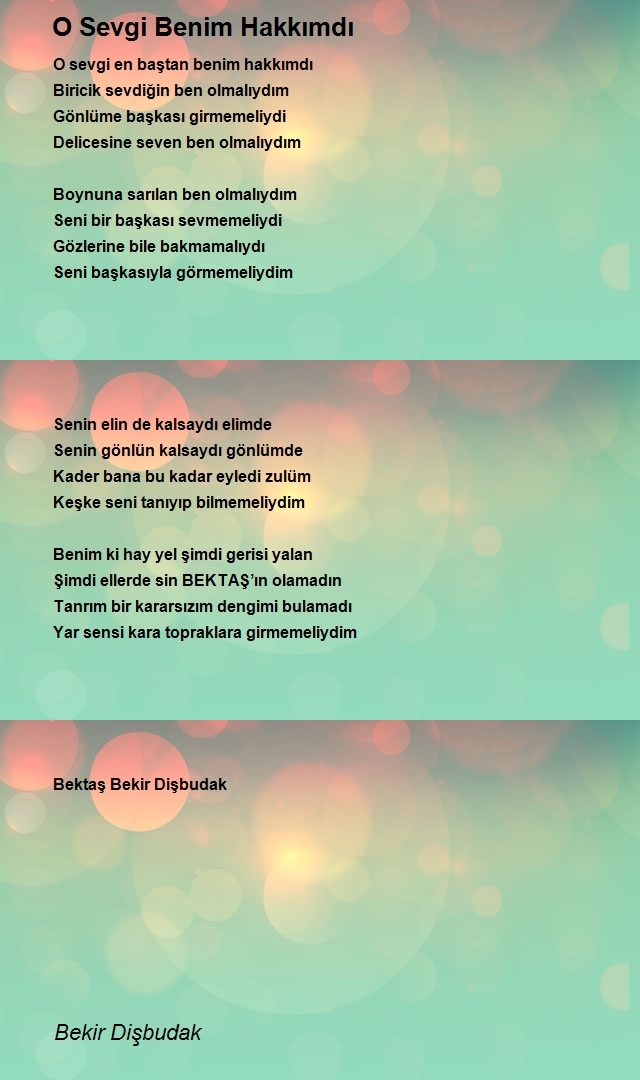 Bekir Dişbudak