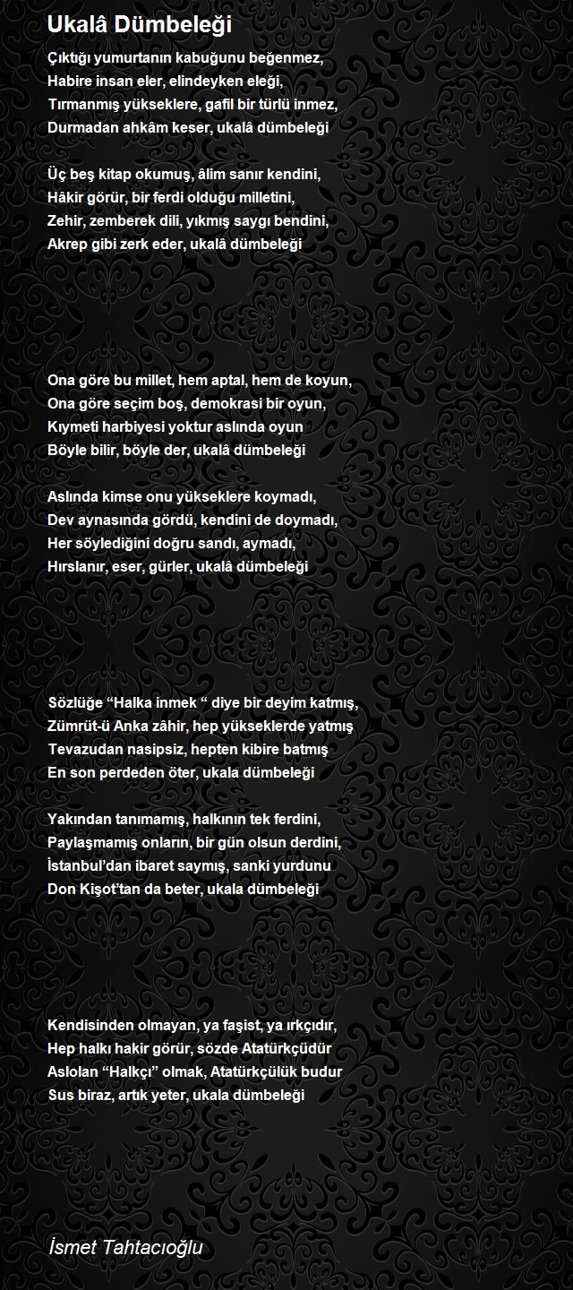 İsmet Tahtacıoğlu