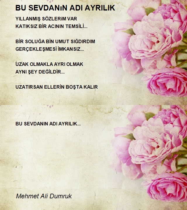 Mehmet Ali Dumruk