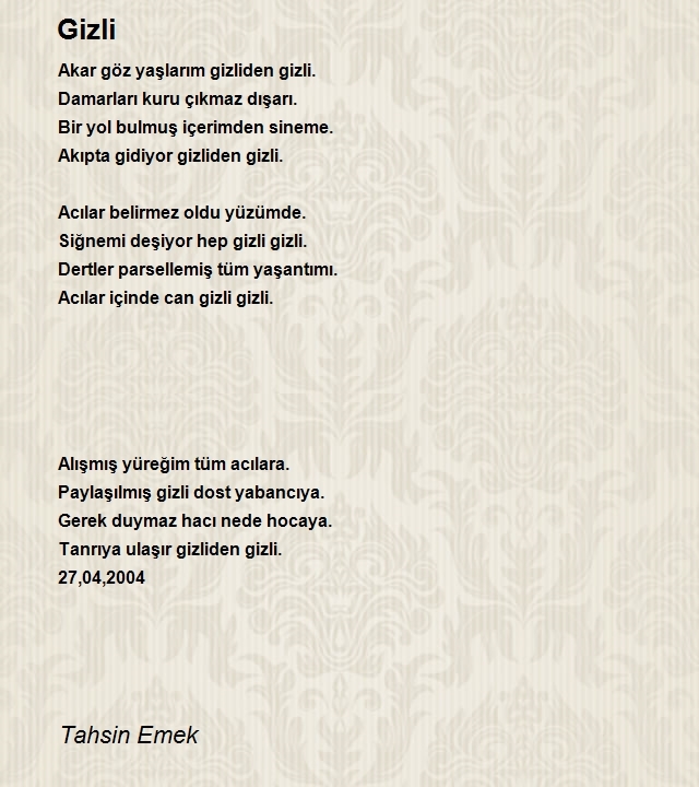 Tahsin Emek