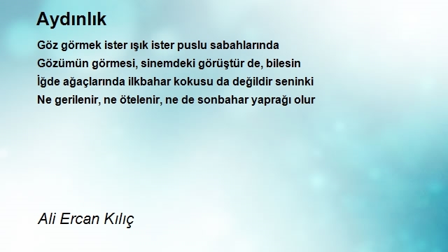 Ali Ercan Kılıç